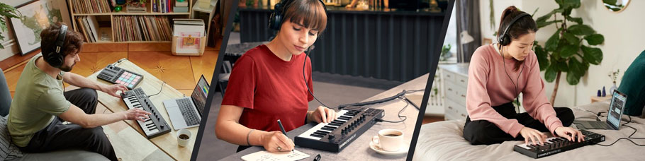 میدی کنترلر Native Instruments Komplete Kontrol M32 - خرید میدی کنترلر - میدی کنترلر Native Instruments - میدی کنترلر - میدی کیبورد - میدی کیبورد نیتیو اینسترومنت - میدی کنترلر M32 - فروشگاه اینترنتی فراصوت 