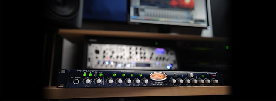 چنل استریپ پریسونوس Presonus Studio Channel - خرید پری امپ میکروفون - خرید چنل استریپ - خرید چنل استریپ استودیو چنل - چنل استریپ Studio Channel - پری امپ حرفه ای - کمپرسور رک - خرید اکولایزر سخت افزاری - فروشگاه اینترنتی فراصوت