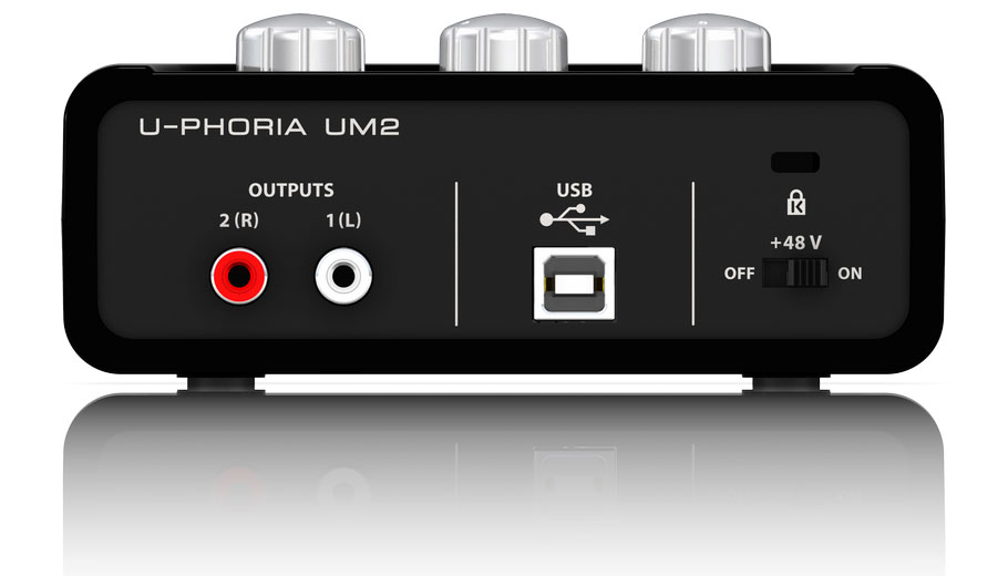 کارت صدا بهرینگر Behringer U-Phoria UM2 - خرید کارت صدا - کارت صدا بهرینگر - بهرینگر UM2 - کارت صدا Behringer UM2 - فروشگاه اینترنتی فراصوت