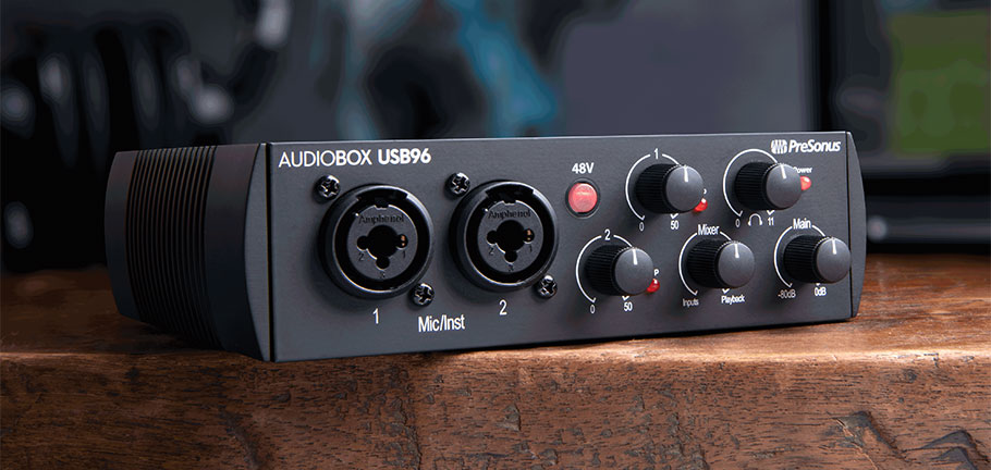 کارت صدا پریسونوس PreSonus AudioBox USB 96 25th Anniversary - خرید کارت صدا - کارت صدا پریسونوس - کارت صدا AudioBox USB 96 - کارت صدا پریسونوس گو - کارت صدا ارزان - کارت صدا استودیویی - کارت صدا Presonus - فروشگاه اینترنتی فراصوت