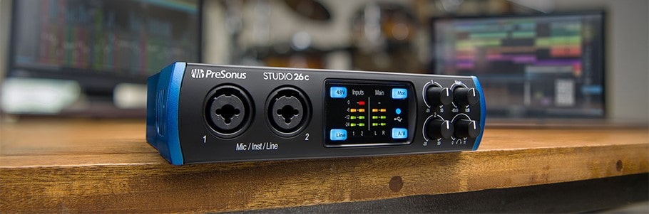 کارت صدا پریسونوس PreSonus Studio 26c - خرید کارت صدا - کارت صدا پریسونوس - کارت صدا PreSonus Studio 26c - کارت صدا 26c - کارت صدا پریسونوس گو - کارت صدا ارزان - کارت صدا استودیویی - کارت صدا Presonus - فروشگاه اینترنتی فراصوت