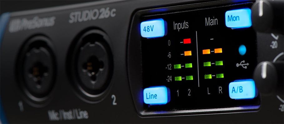 کارت صدا پریسونوس PreSonus Studio 26c - خرید کارت صدا - کارت صدا پریسونوس - کارت صدا PreSonus Studio 26c - کارت صدا 26c - کارت صدا پریسونوس گو - کارت صدا ارزان - کارت صدا استودیویی - کارت صدا Presonus - فروشگاه اینترنتی فراصوت