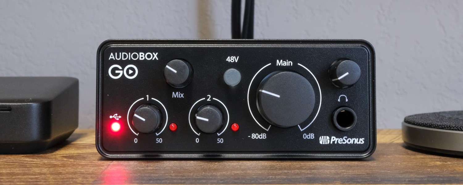 کارت صدا پریسونوس Presonus AudioBox Go - خرید کارت صدا - کارت صدا پریسونوس - کارت صدا AudioBox Go - کارت صدا پریسونوس گو - کارت صدا ارزان - کارت صدا استودیویی - کارت صدا Presonus - فروشگاه اینترنتی فراصوت