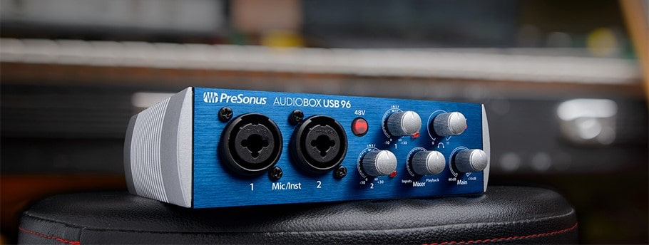 کارت صدا پریسونوس Presonus AudioBox USB 96 - خرید کارت صدا - کارت صدا پریسونوس - کارت صدا AudioBox USB 96 - کارت صدا پریسونوس گو - کارت صدا ارزان - کارت صدا استودیویی - کارت صدا Presonus - فروشگاه اینترنتی فراصوت