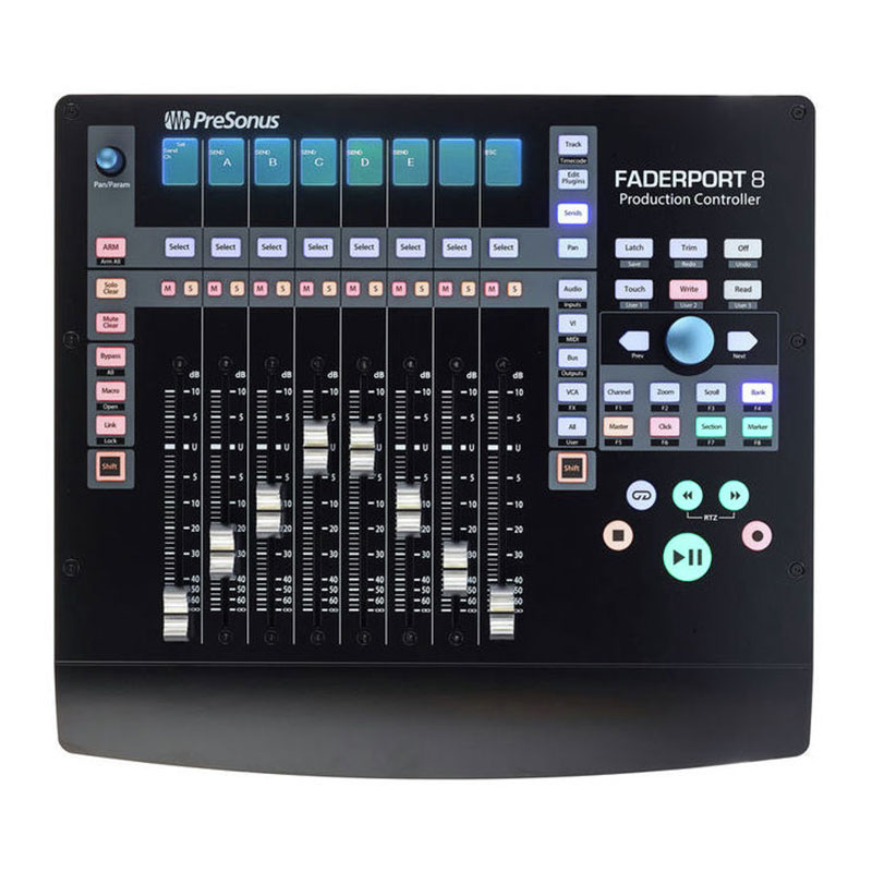 کنترلر نرم افزار پریسونوس Presonus FaderPort 8 کنترلر نرم افزار پریسونوس Presonus FaderPort 8 - خرید کنترلر نرم افزار - کنترلر نرم افزار پریسونوس - کنترلر نرم افزار Presonus - کنترلر FaderPort 8 - کنترلر نرم افزار فیدر پورت 8 - فروشگاه اینترنتی فراصوت