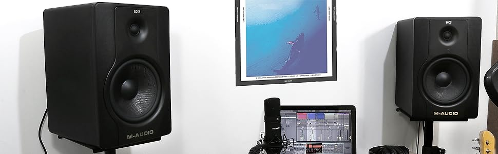اسپیکر مانیتورینگ ام آدیو M-Audio BX8 D3 - خرید اسپیکر مانیتورینگ - اسپیکر مانیتورینگ ام آدیو - اسپیکر مانیتورینگ M-Audio - اسپیکر مانیتورینگ 8 اینچ - اسپیکر مانیتورینگ اکتیو - اسپیکر مانیتورینگ حرفه ای - اسپیکر مانیتورینگ استودیویی - ام آدیو BX8 D3 - فروشگاه اینترنتی فراصوت