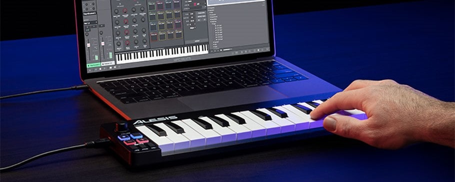 میدی کنترلر السیس Alesis Q Mini MKII - خرید میدی کنترلر - خرید میدی کیبورد - میدی کنترلر السیس - میدی کنترلر Alesis - السیس Q Mini MKII - میدی کنترلر Q Mini - کنترلر Q Mini MK2 - فروشگاه اینترنتی فراصوت
