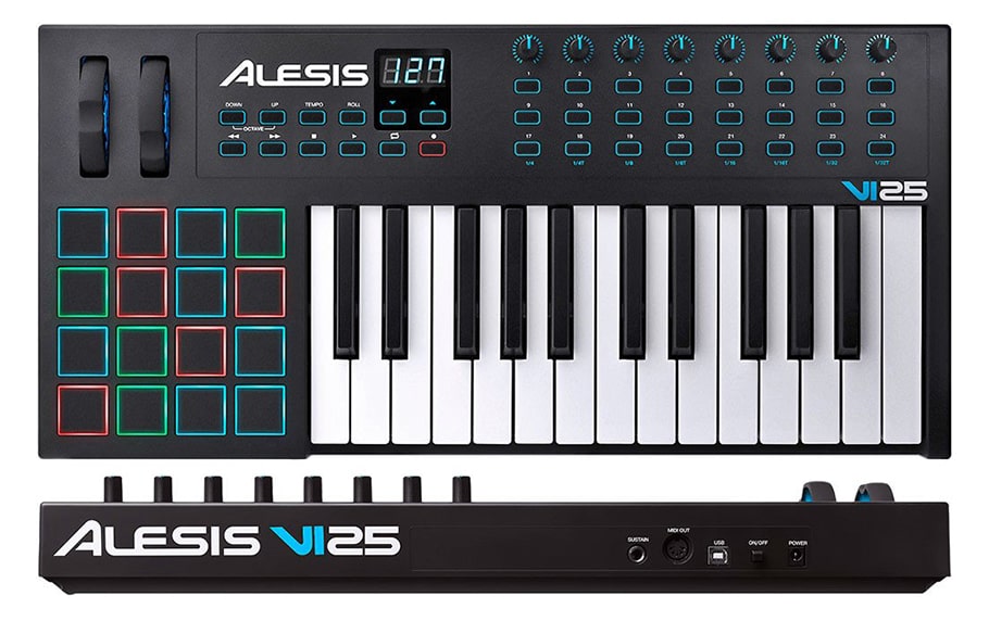 میدی کنترلر السیس Alesis VI25 - خرید میدی کنترلر - خرید میدی کیبورد - میدی کنترلر السیس - میدی کنترلر Alesis - السیس VI25 - میدی کنترلر Alesis VI25 - کنترلر Alesis VI25 - فروشگاه اینترنتی فراصوت