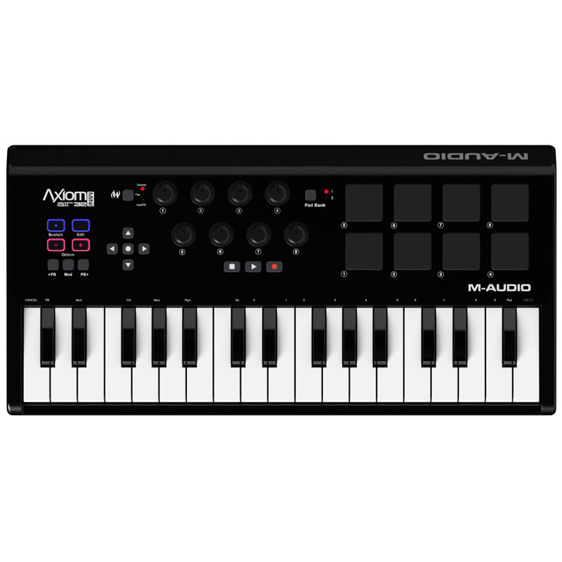 میدی کنترلر ام آدیو M-Audio Axiom AIR 32 Mini میدی کنترلر ام آدیو M-Audio Axiom AIR 32 Mini - خرید میدی کنترلر - خرید میدی کیبورد - میدی کنترلر ام آدیو - میدی کنترلر M-Audio - ام آدیو Axiom AIR 32 Mini - میدی کنترلر M-Audio Axiom AIR 32 Mini - کنترلر M-Audio Axiom AIR 32 Mini - فروشگاه اینترنتی فراصوت