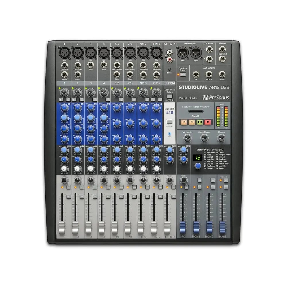 میکسر پریسونوس Presonus StudioLive AR12 USB میکسر پریسونوس Presonus StudioLive AR12 USB - خرید میکسر صدا - میکسر پریسونوس - میکسر Presonus - میکسر StudioLive AR12 USB - میکسر حرفه ای - خرید میکسر صدا ارزان - پریسونوس StudioLive AR12 USB - فروگاه اینترنتی فراصوت