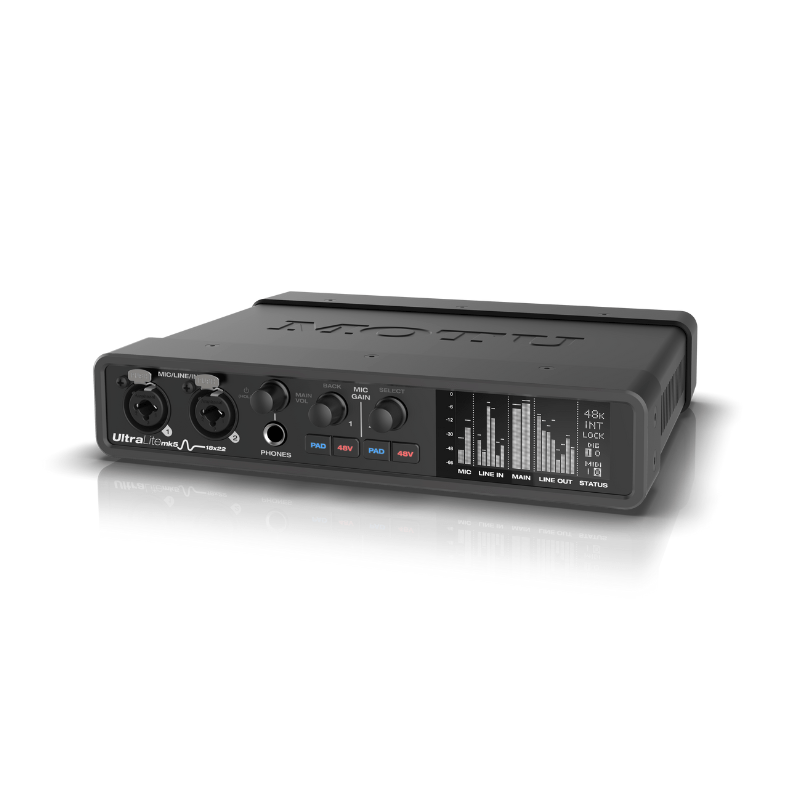 کارت صدا موتو MOTU UltraLite MK5 (4) کارت صدا موتو MOTU UltraLite MK5 - خرید کارت صدا - کارت صدا استودیویی حرفه ای - کارت صدا موتو الترا لایت ام کی 5 - کارت صدا موتو - کارت صدا MOTU - موتو UltraLite MK5 - کارت صدا Motu UltraLite MK5 - فروشگاه اینترنتی فراصوت