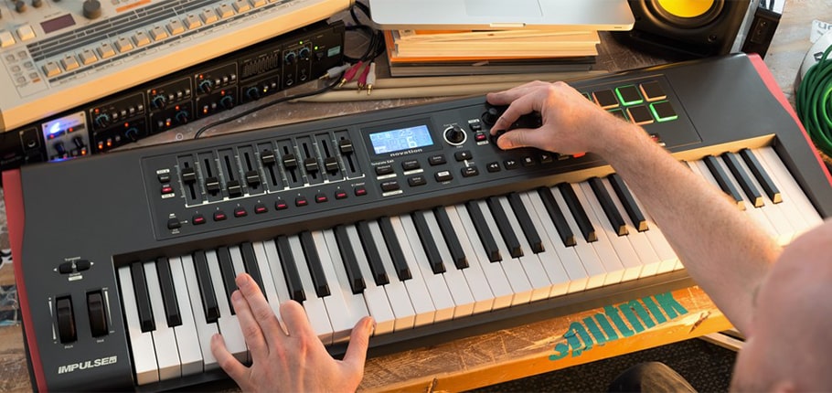 میدی کنترلر نویشن Novation Impulse 61 - خرید میدی کنترلر - خرید میدی کیبورد - میدی کنترلر نویشن - میدی کنترلر Novation - نویشن Impulse 61 - میدی نویشن ایمپالس 61 - میدی کنترلر کوچک - فروشگاه اینترنتی فراصوت