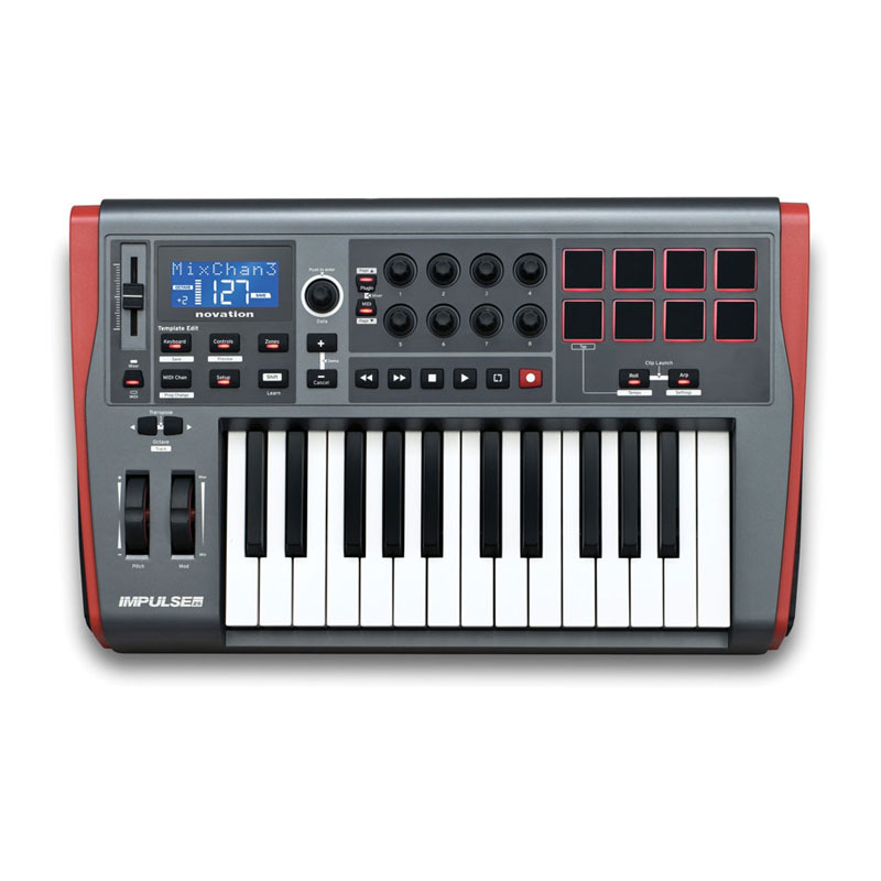 میدی کنترلر نویشن Novation Impulse 25 میدی کنترلر نویشن Novation Impulse 25 - خرید میدی کنترلر - خرید میدی کیبورد - میدی کنترلر نویشن - میدی کنترلر Novation - نویشن Impulse 25 - میدی نویشن ایمپالس 25 - میدی کنترلر کوچک - فروشگاه اینترنتی فراصوت