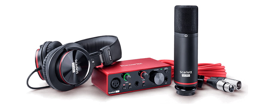 پکیج استودیویی فوکوسرایت Focusrite Scarlett Solo Studio 3rd Gen - پکیج استودیویی - پکیج استودیویی فوکوسرایت - فوکوسرایت نسل سوم - خرید کارت صدا - کارت صدا فوکوسرایت - فوکوسرایت - کارت صدا حرفه ای - کارت صدا فوکوسرایت - کارت صدا Focusrite - فوکوسرایت Scarlett Solo 3rd Gen - فروشگاه اینترنتی فراصوت