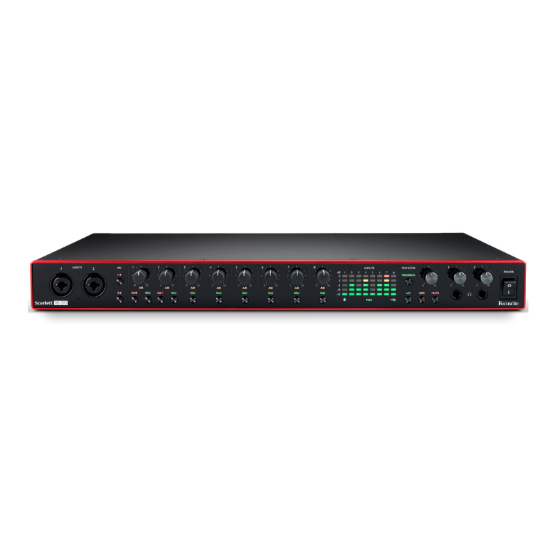 کارت صدا فوکوسرایت Focusrite Scarlett 18i20 3rd Gen کارت صدا فوکوسرایت Focusrite Scarlett 18i20 3rd Gen - خرید کارت صدا - کارت صدا فوکوسرایت - فوکوسرایت - کارت صدا حرفه ای - کارت صدا فوکوسرایت - کارت صدا Focusrite - فوکوسرایت Scarlett 18i20 3rd Gen - فروشگاه اینترنتی فراصوت