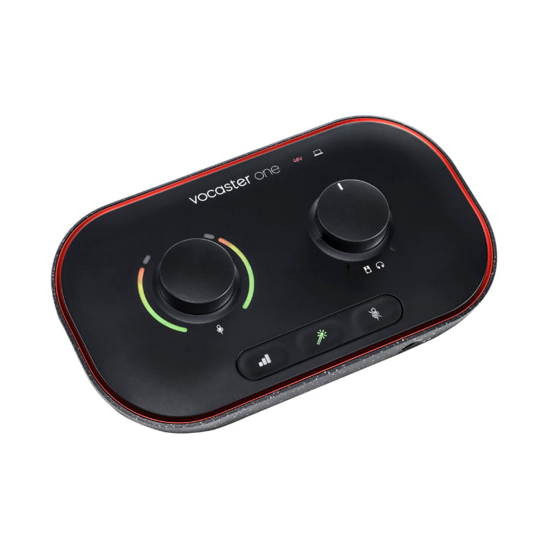 کارت صدا فوکوسرایت Focusrite Vocaster One (4) کارت صدا فوکوسرایت Focusrite Vocaster One - کارت صدا فوکوسرایت - کارت صدا Focusrite - خرید کارت صدا - کارت صدا برای پادکست - فوکوسرایت Vocaster One - کارت صدا وکستر یک - کارت صدا قابل حمل - فروشگاه اینترنتی فراصوت
