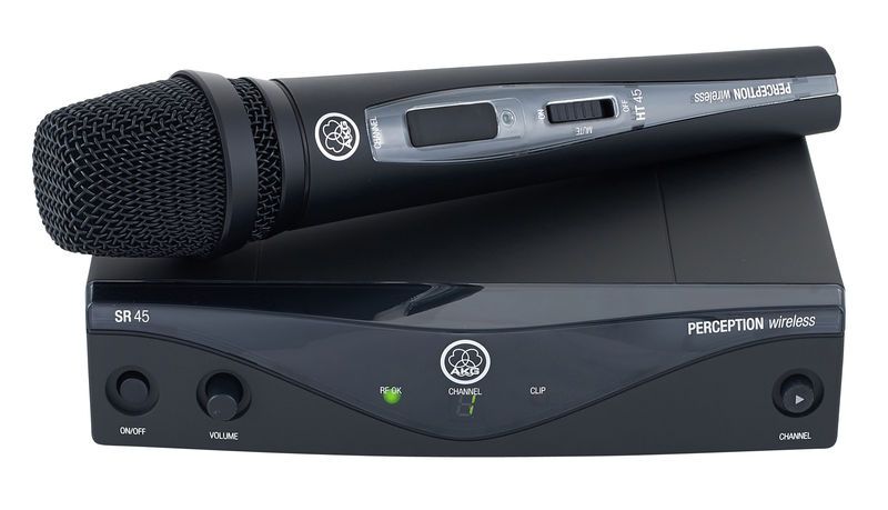 میکروفون AKG WMS45 Perception Wireless Vocal Set - میکروفون بی سیم AKG WMS45 Perception Wireless Vocal Set - خرید میکروفون - خرید میکروفن - میکروفون داینامیک - میکروفن داینامیک - میکروفون خوانندگی - میکروفون وکال - میکروفون اجرای زنده - میکروفون بی سیم - میکروفون بی سیم ای کی جی - میکروفن ای کی جی وایرلس - میکروفون AKG - ای کی جی WMS45 Perception Wireless - فروشگاه اینترنتی فراصوت