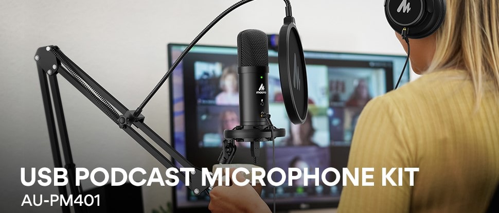 میکروفون ماونو Maono AU-PM401 - میکروفون برای گیم - میکروفون پادکست - خرید میکروفون استودیویی - میکروفون استودیویی ماونو - میکروفون استودیویی ارزان - میکروفن استودیویی - میکروفون ماونو - میکروفون Maono - ماونو AU-PM401 - فروشگاه اینترنتی فراصوت