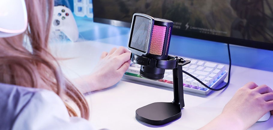 میکروفون ماونو Maono DGM20 - میکروفون برای گیم - میکروفون پادکست - خرید میکروفون استودیویی - میکروفون استودیویی ماونو - میکروفون استودیویی ارزان - میکروفن استودیویی - میکروفون ماونو - میکروفون Maono - ماونو DGM20 - فروشگاه اینترنتی فراصوت