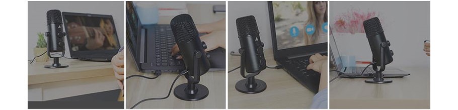 میکروفون ماونو Maono AU-903 + PF120 - خرید میکروفون استودیویی - میکروفون استودیویی ماونو - میکروفون استودیویی ارزان - میکروفن استودیویی - میکروفون ماونو - میکروفون Maono - ماونو AU-903 - فروشگاه اینترنتی فراصوت