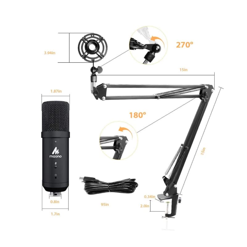 میکروفون ماونو Maono AU-PM401 (3) میکروفون ماونو Maono AU-PM401 - میکروفون برای گیم - میکروفون پادکست - خرید میکروفون استودیویی - میکروفون استودیویی ماونو - میکروفون استودیویی ارزان - میکروفن استودیویی - میکروفون ماونو - میکروفون Maono - ماونو AU-PM401 - فروشگاه اینترنتی فراصوت