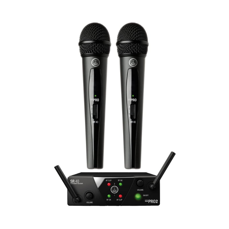 میکروفون بیسیم AKG WMS 40 MINI2 Dual Vocal Set میکروفون بیسیم AKG WMS 40 MINI2 Dual Vocal Set - میکروفون بیسیم ای کی جی AKG WMS 40 MINI2 Dual Vocal Set - خرید میکروفون - خرید میکروفن - میکروفون داینامیک - میکروفن داینامیک - میکروفون خوانندگی - میکروفون وکال - میکروفون اجرای زنده - میکروفون بی سیم - میکروفون بیسیم ای کی جی - میکروفن ای کی جی وایرلس - میکروفون AKG - ای کی جی WMS 40 MINI2 - میکروفون WMS 40 MINI2 Dual Vocal Set - فروشگاه اینترنتی فراصوت