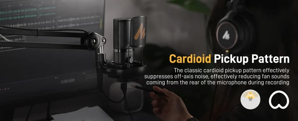 میکروفون یو اس بی ماونو Maono PM450S - میکروفون یو اس بی - میکروفون USB - میکروفون یو اس بی حرفه ای - میکروفون برای پادکست - میکروفون برای کلاس آنلاین - خرید میکروفون استودیویی - میکروفون یو اس بی ماونو - میکروفون یو اس بی Maono - ماونو PM450S - ماونو پی ام 450 اس - فروشگاه اینترنتی فراصوت