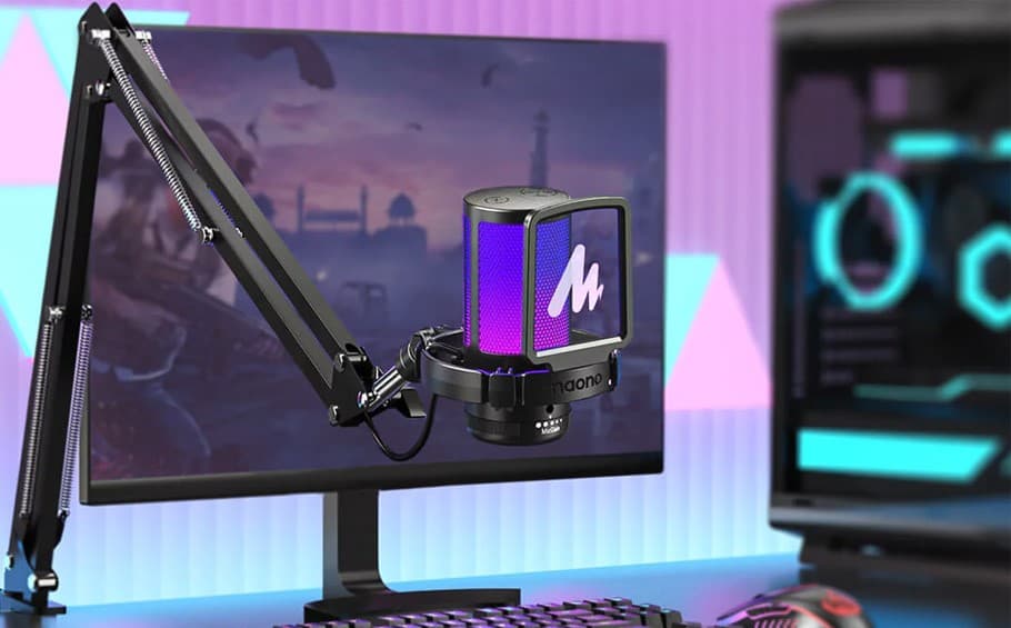 میکروفون یو اس بی ماونو Maono DGM20S - خرید میکروفون یو اس بی - قیمت میکروفون یو اس بی - میکروفون یو اس بی حرفه ای - میکروفون یو اس بی ماونو - میکروفون یو اس بی Maono - میکروفون برای پادکست - میکروفون تولید محتوا - میکروفون برای استریم - ماونو DGM20S - فروشگاه اینترنتی فراصوت