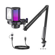 میکروفون یو اس بی ماونو Maono DGM20S - خرید میکروفون یو اس بی - قیمت میکروفون یو اس بی - میکروفون یو اس بی حرفه ای - میکروفون یو اس بی ماونو - میکروفون یو اس بی Maono - میکروفون برای پادکست - میکروفون تولید محتوا - میکروفون برای استریم - ماونو DGM20S - فروشگاه اینترنتی فراصوت