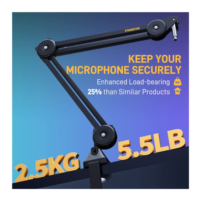 پایه میکروفون بازویی ماونو Maono AU-BA37 (6) پایه میکروفون بازویی ماونو Maono AU-BA37 - خرید پایه میکروفون بازویی - قیمت پایه میکروفون بازویی - پایه میکروفون بازویی ارزان - پایه میکروفون بازویی حرفه ای - پایه میکروفون بازویی برای میکروفون سنگین - پایه میکروفون بازویی Maono - پایه میکروفون بازویی ماونو - پایه میکروفون ماونو - ماونو BA37 - فروشگاه اینترنتی فراصوت