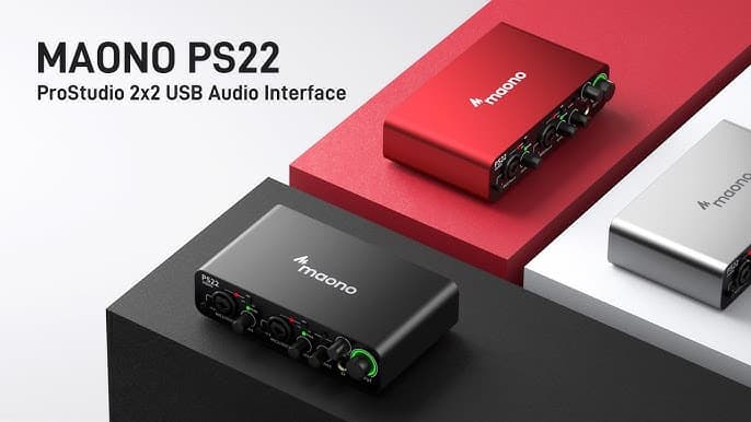 کارت صدا ماونو Maono PS22 - خرید کارت صدا - قیمت کارت صدا - کارت صدا استودیویی - کارت صدا ماونو - کارت صدا Maono - ماونو PS22 - قیمت کارت صدا - کارت صدا ارزان - فروشگاه اینترنتی فراصوت